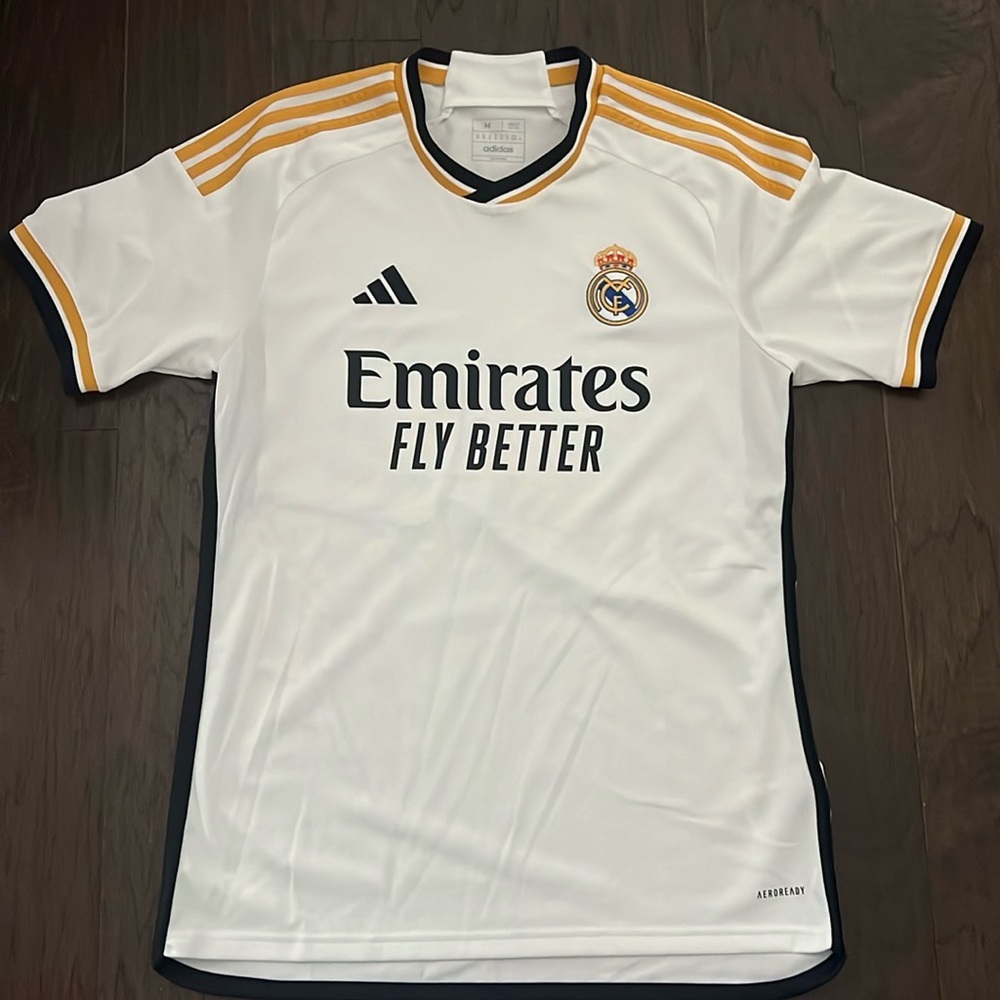 Adidas Real Madrid Home Kit 23/24 Season